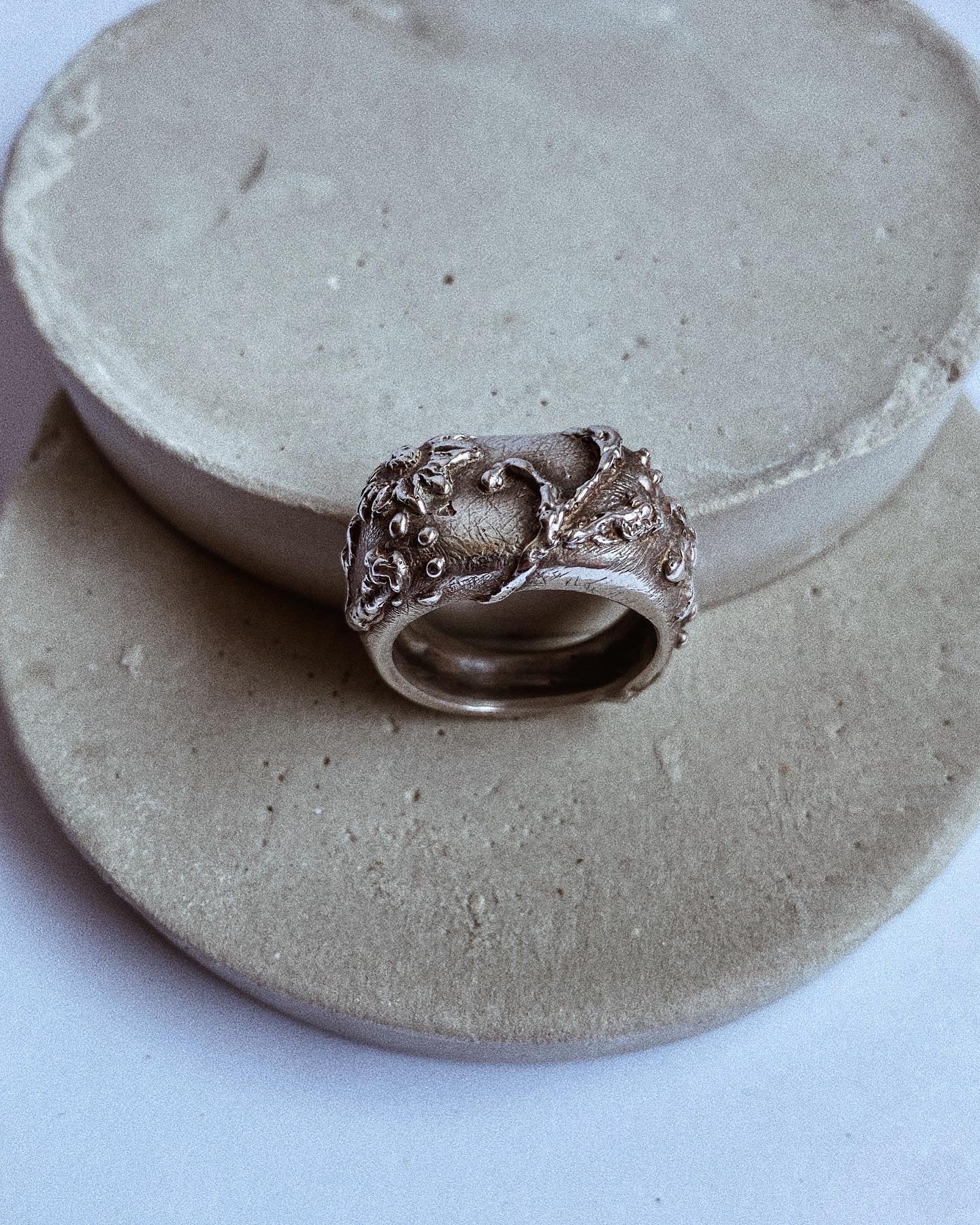 Floral Signet Ring