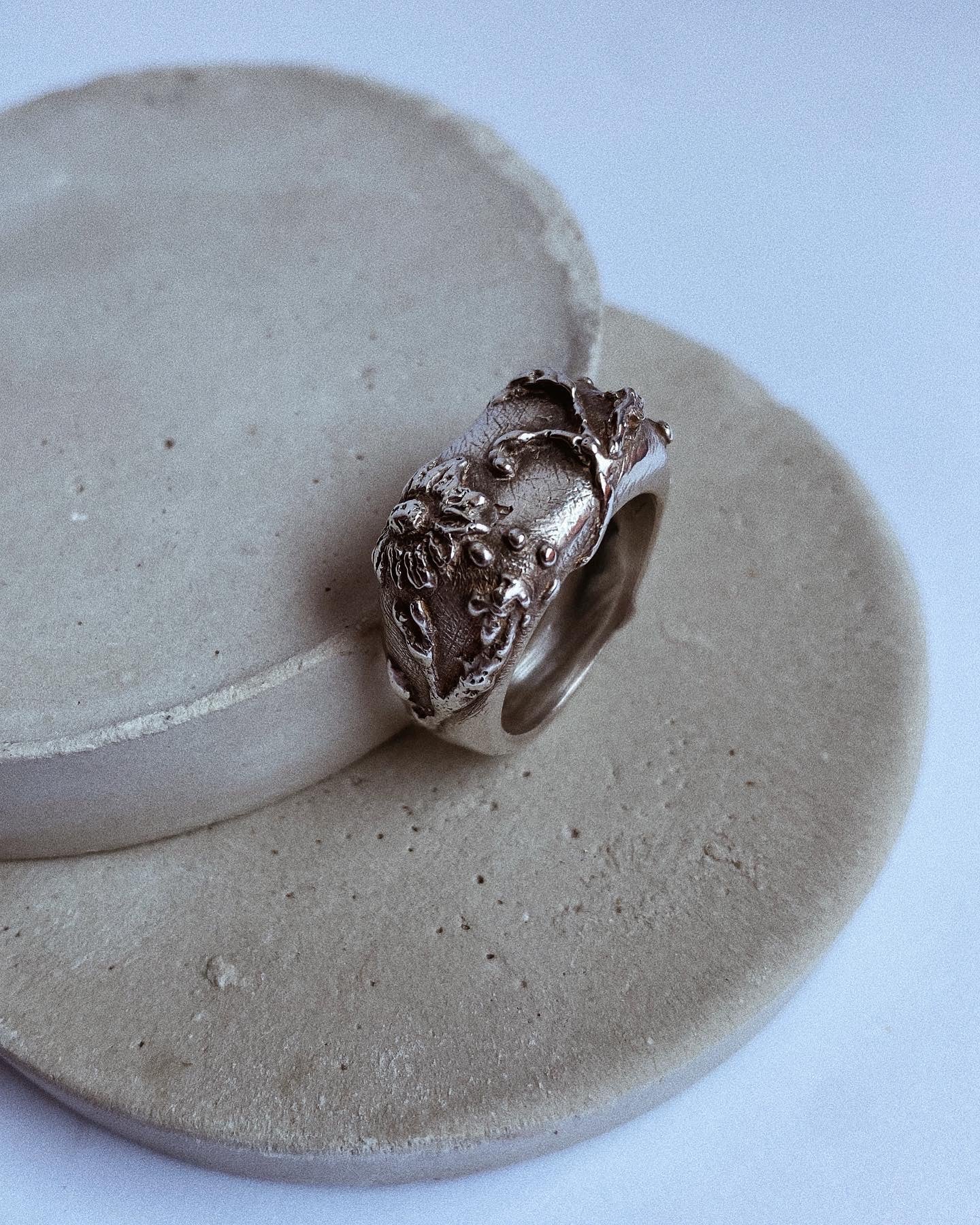 Floral Signet Ring